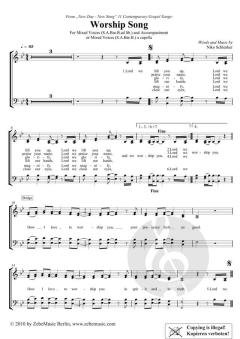 Worship Song von Niko Schlenker (Download) 