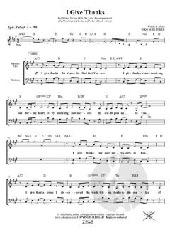 I Give Thanks  von Niko Schlenker (Download) 