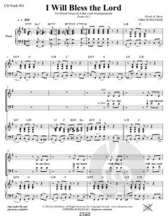 I Will Bless the Lord von Niko Schlenker (Download) 