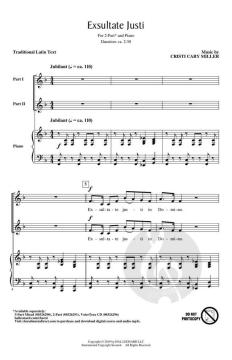 Exsultate Justi von Cristi Cary Miller (Download) 
