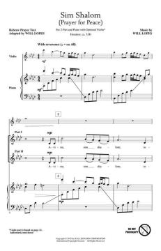 Sim Shalom von Will Lopes (Download) 