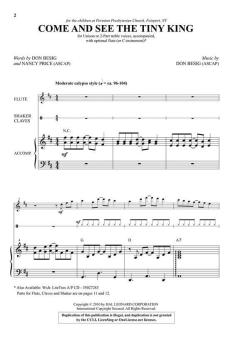 Come and See the Tiny King von Don Besig (Download) 