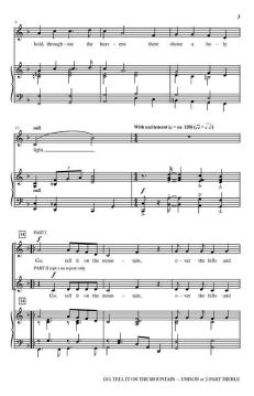 Go, Tell It on the Mountain von Victor Johnson 