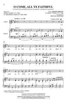 O Come, All Ye Faithful von John Francis Wade (Download) 