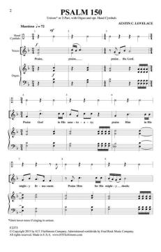 Psalm 150 von A. Lovelace 