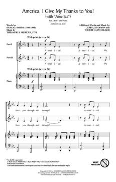 America, I Give My Thanks To You! von Cristi Cary Miller (Download) 