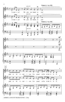 America, I Give My Thanks To You! von Cristi Cary Miller (Download) 