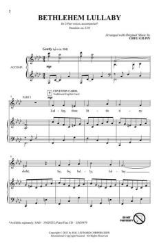 Bethlehem Lullaby (Greg Gilpin) 