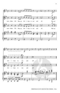 Christmas Is Just Around the Corner von George L.O. Strid (Download) 