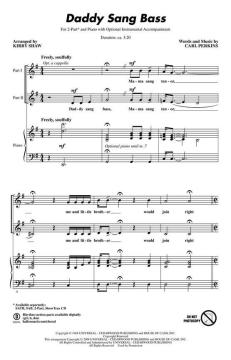 Daddy Sang Bass von Carl Lee Perkins (Download) 