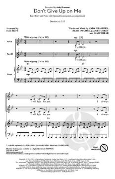 Don't Give Up On Me von Andy Grammer (Download) 