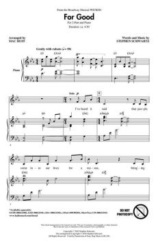 For Good von Stephen L. Schwartz (Download) 