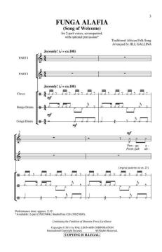 Funga Alafia (Song Of Welcome) (Download) 