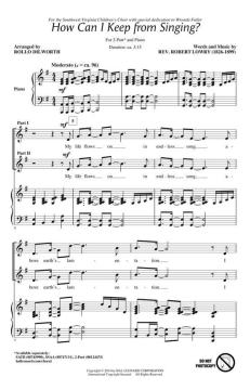 How Can I Keep From Singing? (Robert Lowry) 