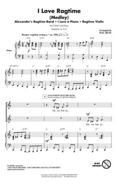 I Love Ragtime (Irving Berlin) 