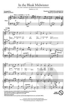 In the Bleak Midwinter von Gustav Holst (Download) 