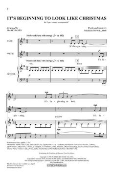 It's Beginning To Look Like Christmas von Meredith Willson (Download) 