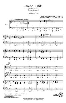 Jambo, Rafiki (Hello, Friend) (George L.O. Strid) 