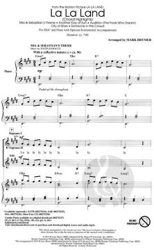 La La Land: Choral Highlights von Justin Paul (Download) 