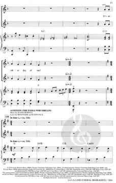 La La Land: Choral Highlights von Justin Paul (Download) 