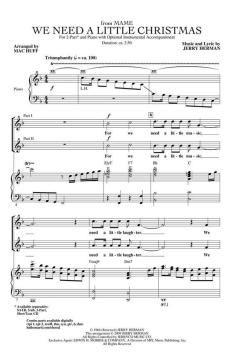 We Need A Little Christmas From Mame von Jerry Herman (Download) 