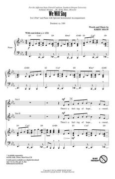 We Will Sing von Kirby Shaw (Download) 