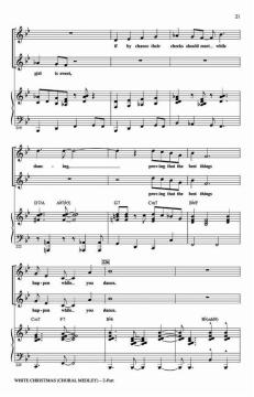 White Christmas (Choral Medley) (Irving Berlin) 