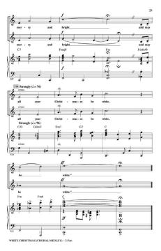 White Christmas (Choral Medley) (Irving Berlin) 