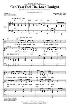 Can You Feel The Love Tonight (Elton John) 