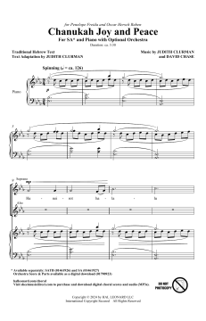 Chanukah Joy and Peace von David Chase 