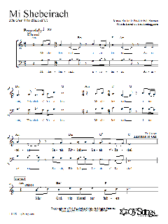 Mi Shebeirach von Rochelle Potak (Download) 