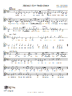 Miriam's Slow Snake Dance von Linda Hirschhorn (Download) 