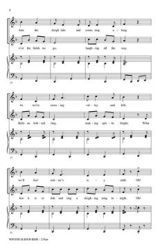 Winter Sleigh Ride von Glenda E. Franklin 