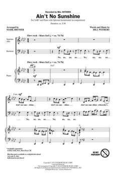 Ain't No Sunshine (Bill Withers) 