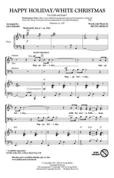 Happy Holiday/White Christmas (Download) 