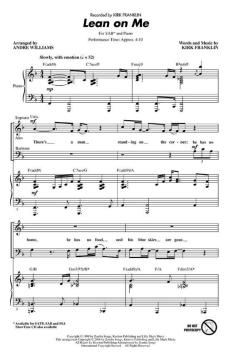 Lean On Me von Kirk Franklin (Download) 