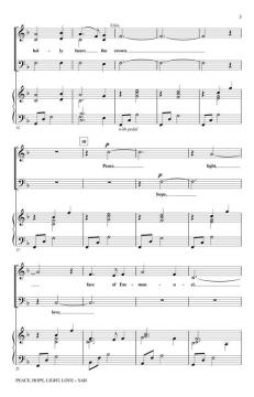 Peace, Hope, Light, Love von John Purifoy (Download) 