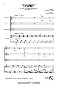 Sanctus (Gabriel Fauré) 