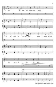 Santa, Bring My Baby Back (To Me) von Elvis Presley (Download) 