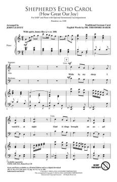 Shepherd's Echo Carol (How Great Our Joy) (Download) 