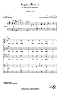 Sing We And Chant It von Thomas Morley (Download) 
