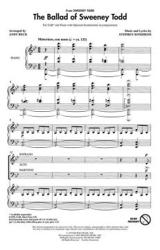 The Ballad Of Sweeney Todd von Stephen Sondheim (Download) 