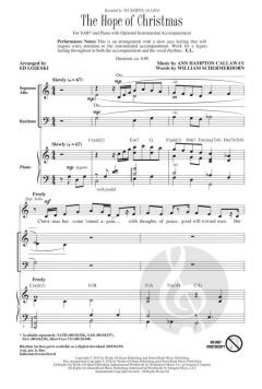 The Hope Of Christmas von Ann Hampton Callaway (Download) 