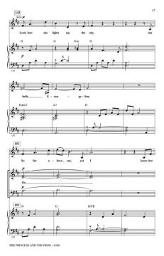 The Princess And The Frog (Choral Medley) von Randy Newman (Download) 
