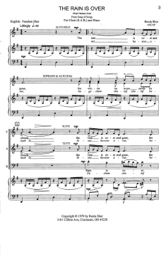 The Rain Is Over von Bonia Shur (Download) 