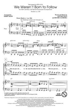 We Weren't Born To Follow von Bon Jovi (Download) 