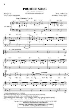 Promise Song von Rebecca Fair 