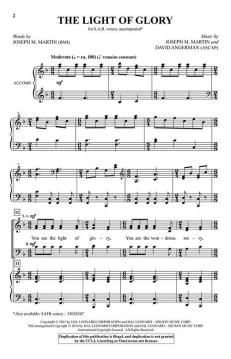 The Light of Glory von David Angerman (Download) 