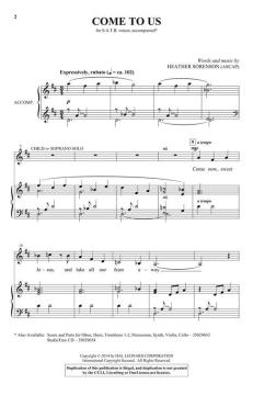 Come to Us von Heather Sorenson (Download) 
