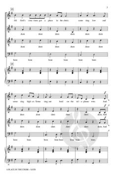 A Place in the Choir von Bill Staines (Download) 